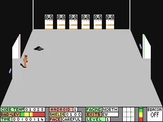 Countdown to Shutdown gameplay screenshot on C64