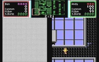 Crack Down gameplay screenshot on C64