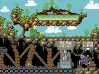 Creatures II: Torture Trouble gameplay screenshot on C64