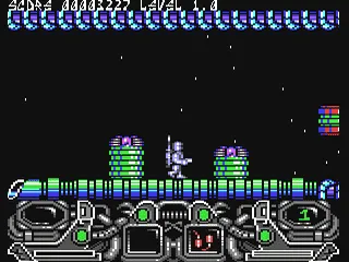 Dark Fusion gameplay screenshot on C64