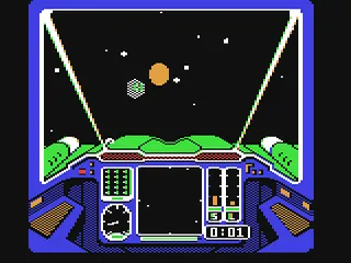 Deep Space: Operation Copernicus gameplay screenshot on C64