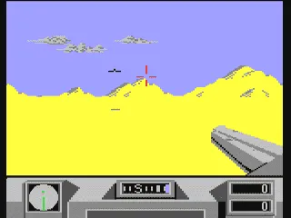 Desert Fox gameplay screenshot on C64