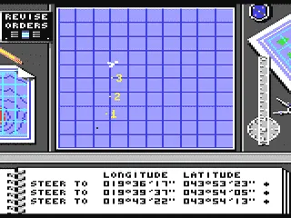 Destroyer gameplay screenshot on C64