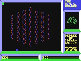 Deus Ex Machina gameplay screenshot on C64