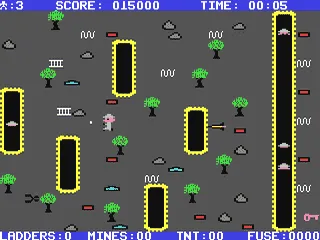 Dough Boy gameplay screenshot on C64
