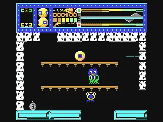 Equinox gameplay screenshot on C64
