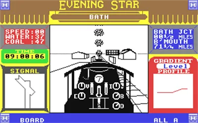 Evening Star gameplay screenshot on C64