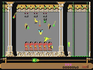 Eye of Horus gameplay screenshot on C64