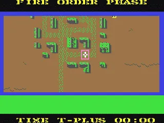 Field of Fire gameplay screenshot on C64