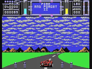 Fire & Forget II gameplay screenshot on C64