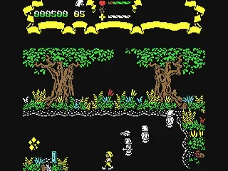 Firelord gameplay screenshot on C64