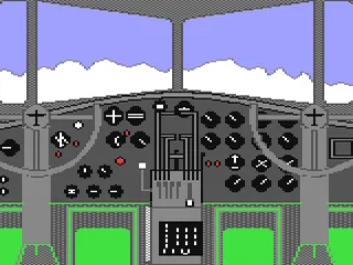 First Over Germany gameplay screenshot on C64