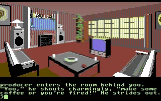 Fish! gameplay screenshot on C64