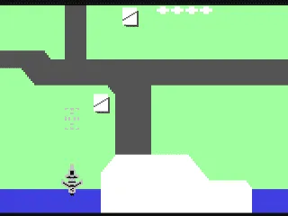 Flak: The Ultimate Flight Experience gameplay screenshot on C64