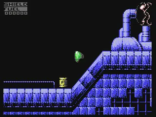 Fly Harder gameplay screenshot on C64