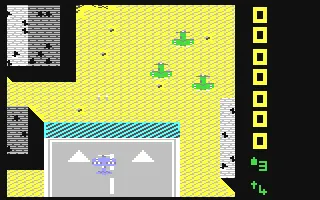 Flying Shark gameplay screenshot on C64