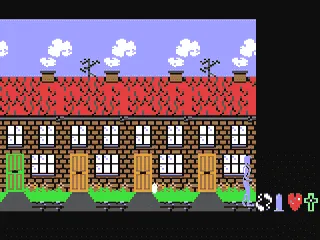 Frankie Goes to Hollywood gameplay screenshot on C64