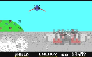 Galaxy Force II gameplay screenshot on C64