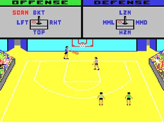 GBA Championship Basketball: Two-on-Two gameplay screenshot on C64