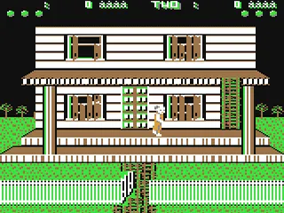 Ghost Chaser gameplay screenshot on C64