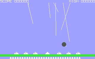 Global Commander gameplay screenshot on C64