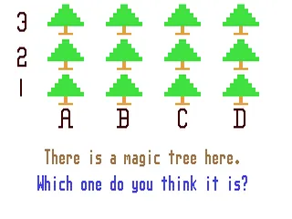 Granny's Garden gameplay screenshot on C64