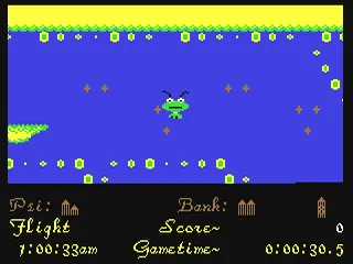 Gribbly's Day Out gameplay screenshot on C64