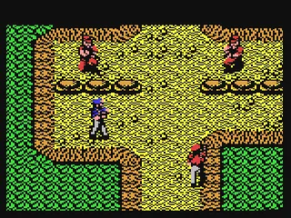 Guerrilla War gameplay screenshot on C64
