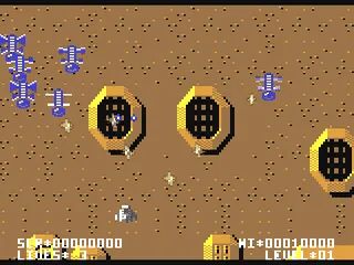 Hades Nebula gameplay screenshot on C64
