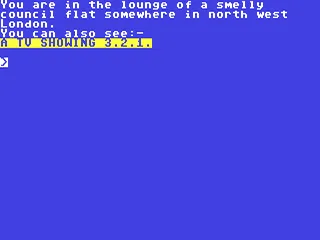 Hampstead gameplay screenshot on C64