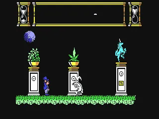 Heartland gameplay screenshot on C64