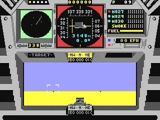 Heavy Metal gameplay screenshot on C64