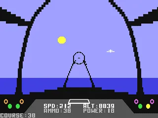 Hellcat Ace gameplay screenshot on C64