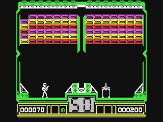 HotShot gameplay screenshot on C64