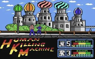 Human Killing Machine gameplay screenshot on C64