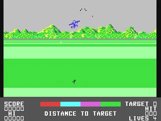 Hunter Patrol gameplay screenshot on C64