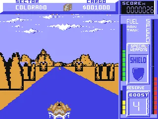 Hydra gameplay screenshot on C64