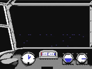 The Dam Busters gameplay screenshot on C64