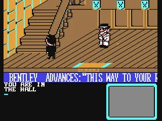 The Detective gameplay screenshot on C64