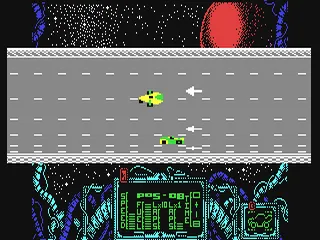 The Fury gameplay screenshot on C64