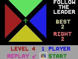 Brain Strainers gameplay screenshot on ColecoVision