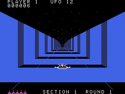 Buck Rogers: Planet of Zoom gameplay screenshot on ColecoVision