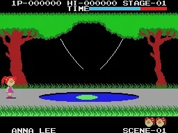 Cabbage Patch Kids: Adventures in the Park gameplay screenshot on ColecoVision