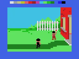 Cabbage Patch Kids Picture Show gameplay screenshot on ColecoVision