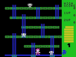 Cosmic Crisis gameplay screenshot on ColecoVision