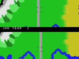 Fortune Builder gameplay screenshot on ColecoVision