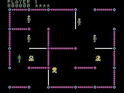 Frenzy gameplay screenshot on ColecoVision