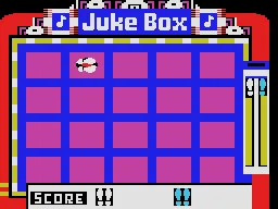 Jukebox gameplay screenshot on ColecoVision