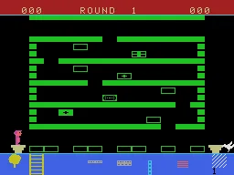 Linking Logic gameplay screenshot on ColecoVision