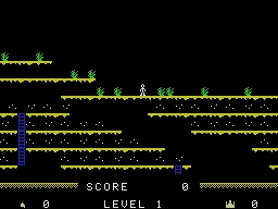 Mountain King gameplay screenshot on ColecoVision